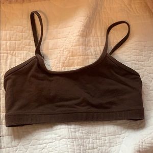 Worn ONCE, bra crop top / bralette